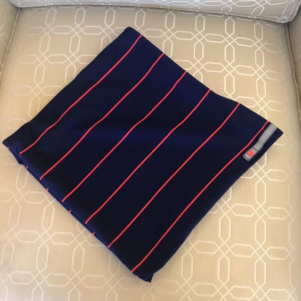 Lululemon Vinyasa Scarf Sailor Stripe Hero Blue Alarming